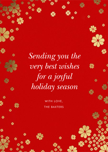 Clover and Over - Christmas Card by kate spade new york