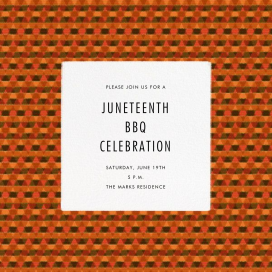 Asoke Loom - Juneteenth Invitation by Paperless Post