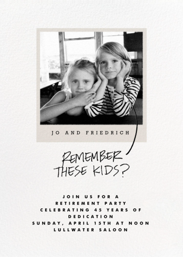 Most Likely To - Retirement and Farewell Party Invitation by Paperless Post