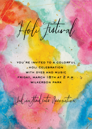 Triumph - Holi Invitation by Paperless Post
