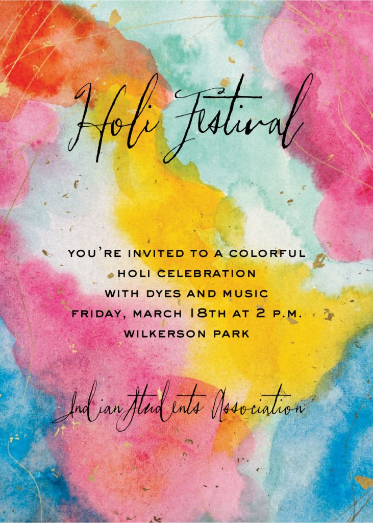 Triumph Invitation