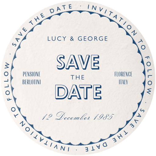 Heirloom Plate - Invitation by Paperless Post