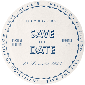 Heirloom Plate by Paperless Post