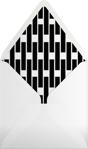 Racing Silk Stripe - Paperless Post Envelope