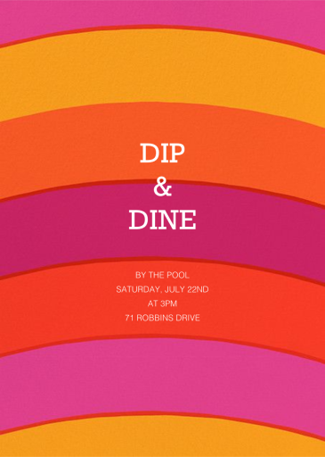 Sateenkaari - Invitation by Marimekko