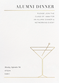 Tini Time - Alumni Event Invitation by Paperless Post
