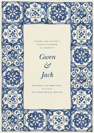 Amalfi Tiles - Party Invitation by Paperless Post