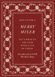 Opulent Border by Martha Stewart