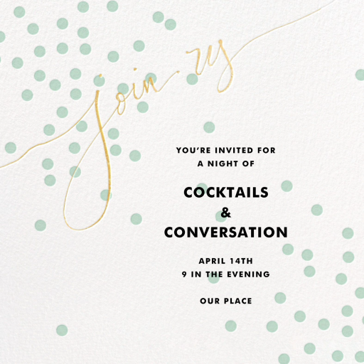 Join Us (Dots) by Linda and Harriett