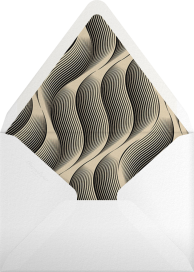 Vertical Waves - Paperless Post Envelope