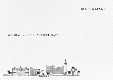 Skyline View (Stationery) by Paperless Post