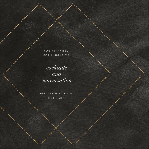 Posh - Party Invitation by Kelly Wearstler