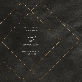 Posh - Cocktail Party Invitation by Kelly Wearstler