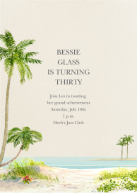 Key West - Birthday Invitation by Felix Doolittle