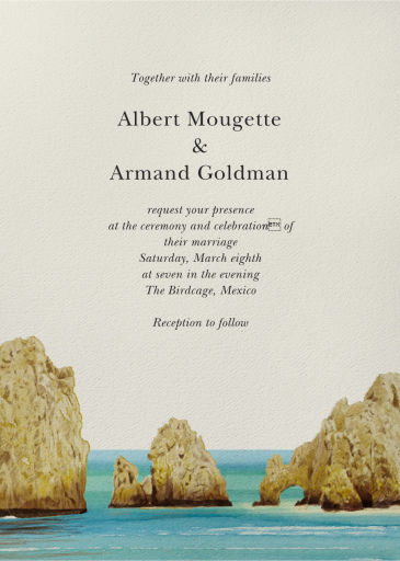 El Arco - Wedding Invitation by Felix Doolittle