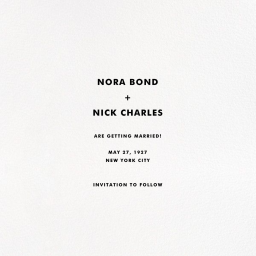 Join Us (Photo) - Save the Date by Linda and Harriett - Back