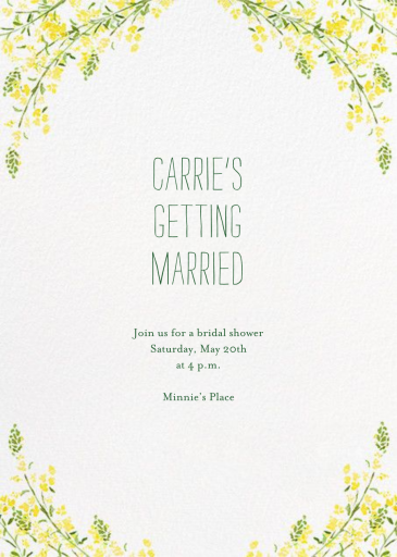 Heathers (Invitation) - Bridal Shower Invitation by Paperless Post