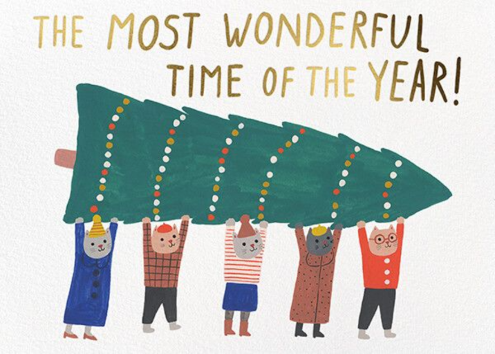 Light Work (Kate Pugsley) - Christmas Card by Red Cap Cards