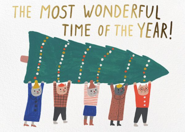 Light Work (Kate Pugsley) - Christmas Card by Red Cap Cards