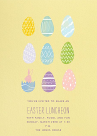 Assorted Eggs by Paperless Post