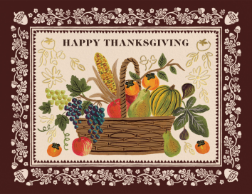 Harvest Greetings - Greeting Card by Rifle Paper Co.