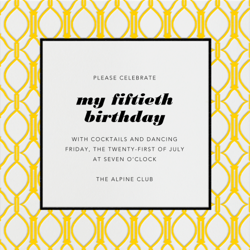 Cadogan - Birthday Invitation by Paperless Post