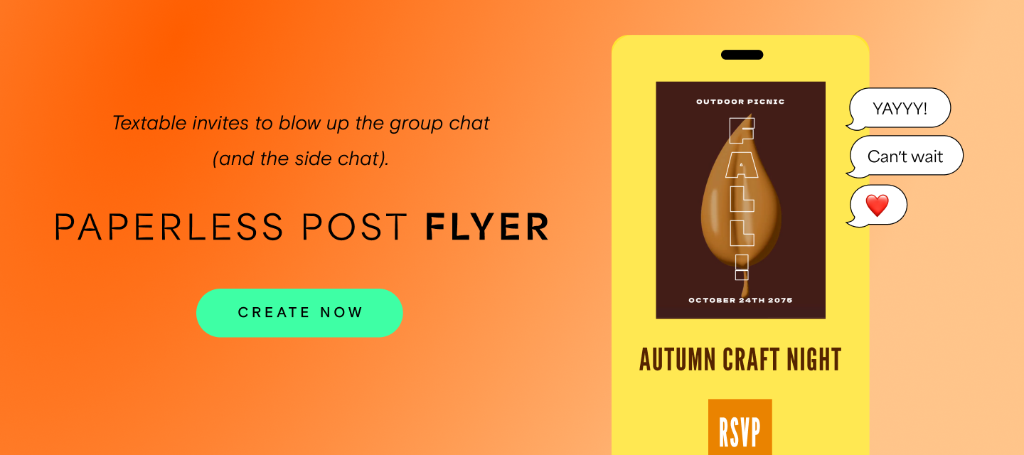 Paperless Post Flyer