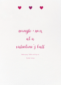 Triple Hearts by Paperless Post