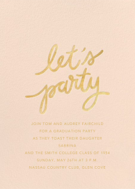 Party Script (Tall) by Sugar Paper