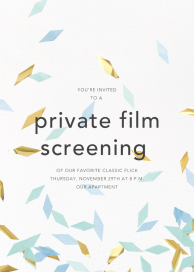 Flutter - Party Invitation by CONFETTISYSTEM