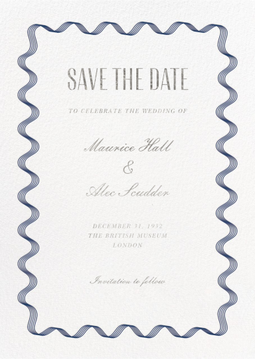 Sound Wave - Save the Date by Paperless Post