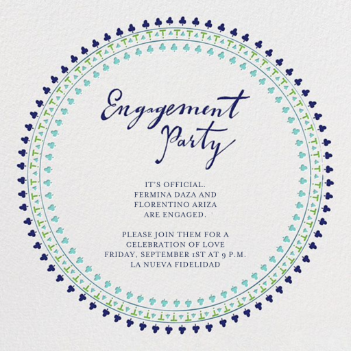 Are You Engaged - Engagement Party Invitation by Mr. Boddington's Studio