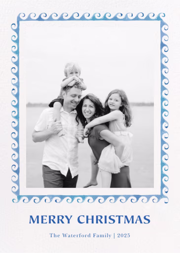 Merry Beach (Gina Langford) - Christmas Card by Dogwood Hill