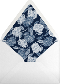 Hydrangea Border - Liberty Envelope