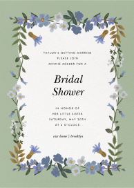 Bluebell Border - Bridal Shower Invitation by Rifle Paper Co.