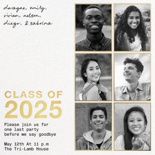 Graduation Booth (Square) - Graduation Party Invitation by Paperless Post