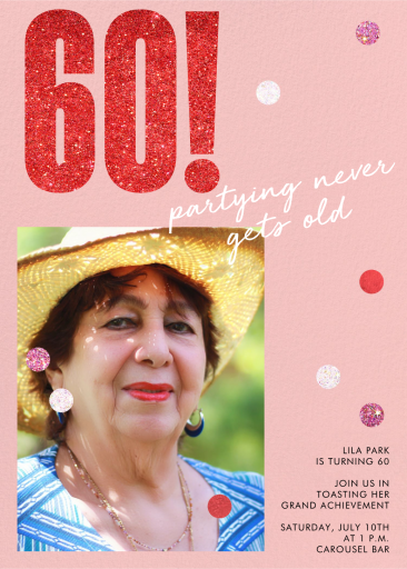 Never Gets Old - Birthday Invitation by Paperless Post