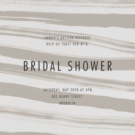 Beau - Bridal Shower Invitation by Kelly Wearstler