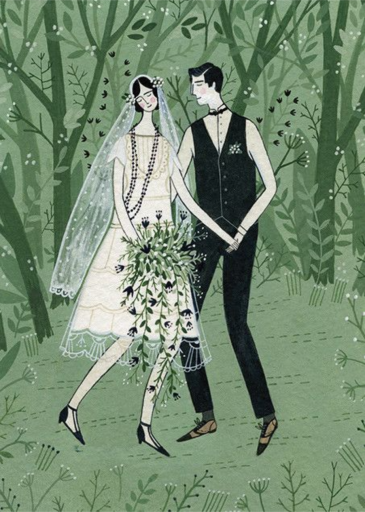 Man and Wife (Yelena Bryksenkova) by Red Cap Cards