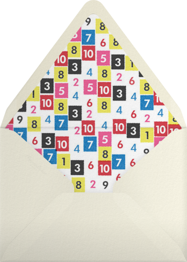 Starting Gate - Paperless Post Envelope