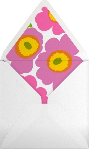 Unikko (Square) - Marimekko Envelope