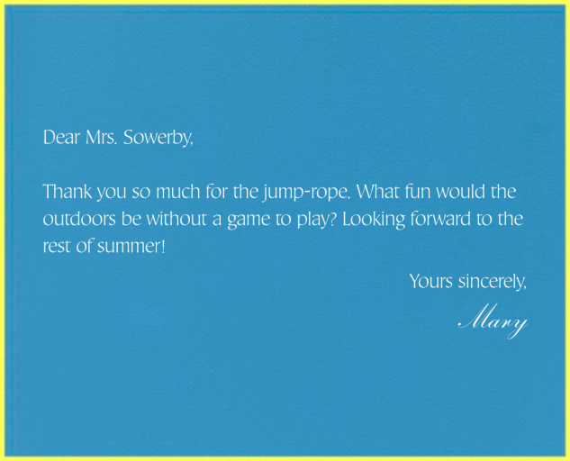 Dempsey Blue Striped - Stationery by Paperless Post