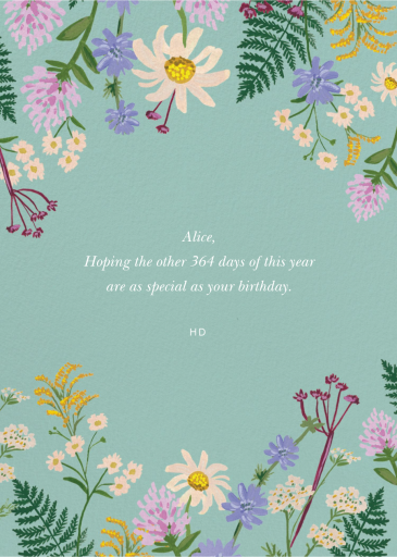 Summer Fronds - Birthday Card by Rifle Paper Co.