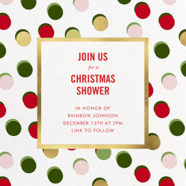 Hot Dotties - Baby Shower Invitation by kate spade new york