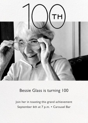 Decade Photo - Birthday Invitation by Paperless Post