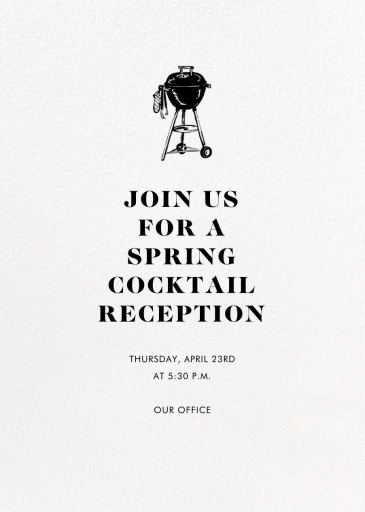 White - Cocktail Party Invitation by Paperless Post