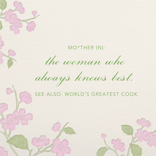 Blossom - Mother's Day Card by Paperless Post