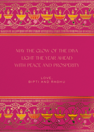 Lamp Lighting - Diwali Card by Paperless Post