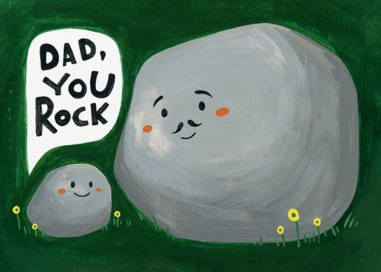 Dad Rock by Paperless Post