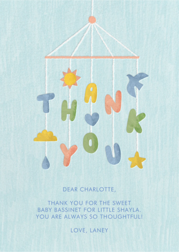 Thankful Mobile - Thank You Card by Paperless Post